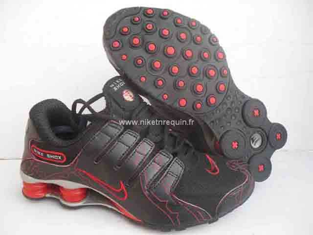 Nouvelle Arrial Mens Nike Shox Nz 3013 Noir Rouge